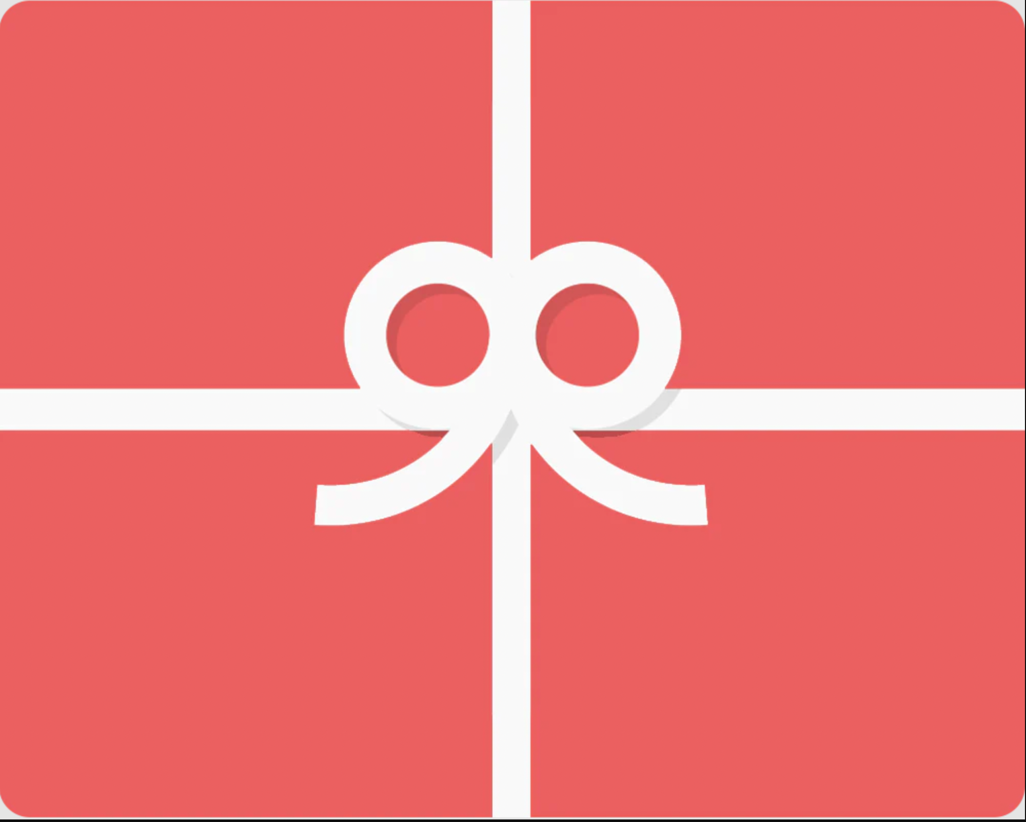 Gift Card Icon in red