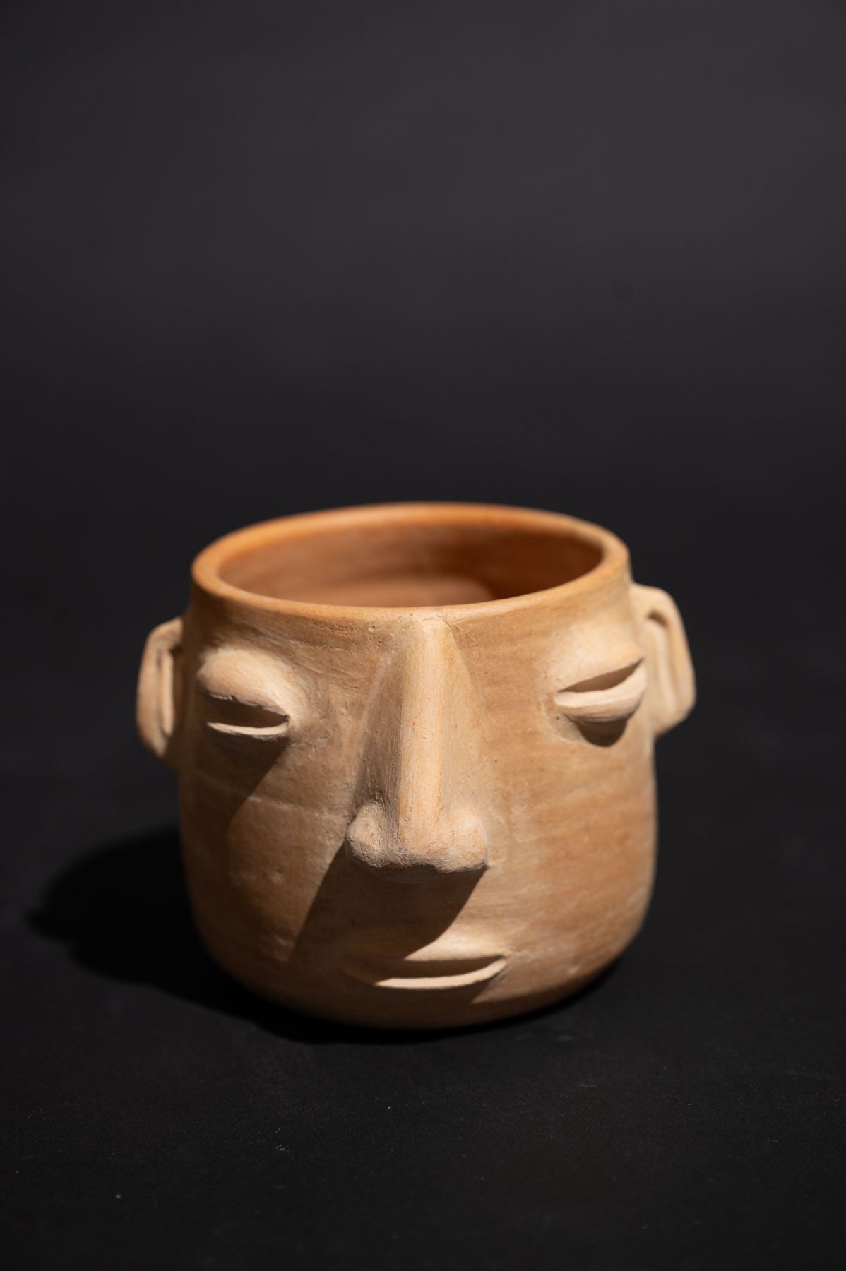 Handmade barro coffee cup from Oaxaca