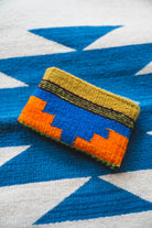 Colorful Zapotec Handwoven wool purse from Oaxaca 