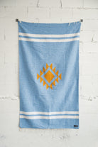 Blue diamond blanket