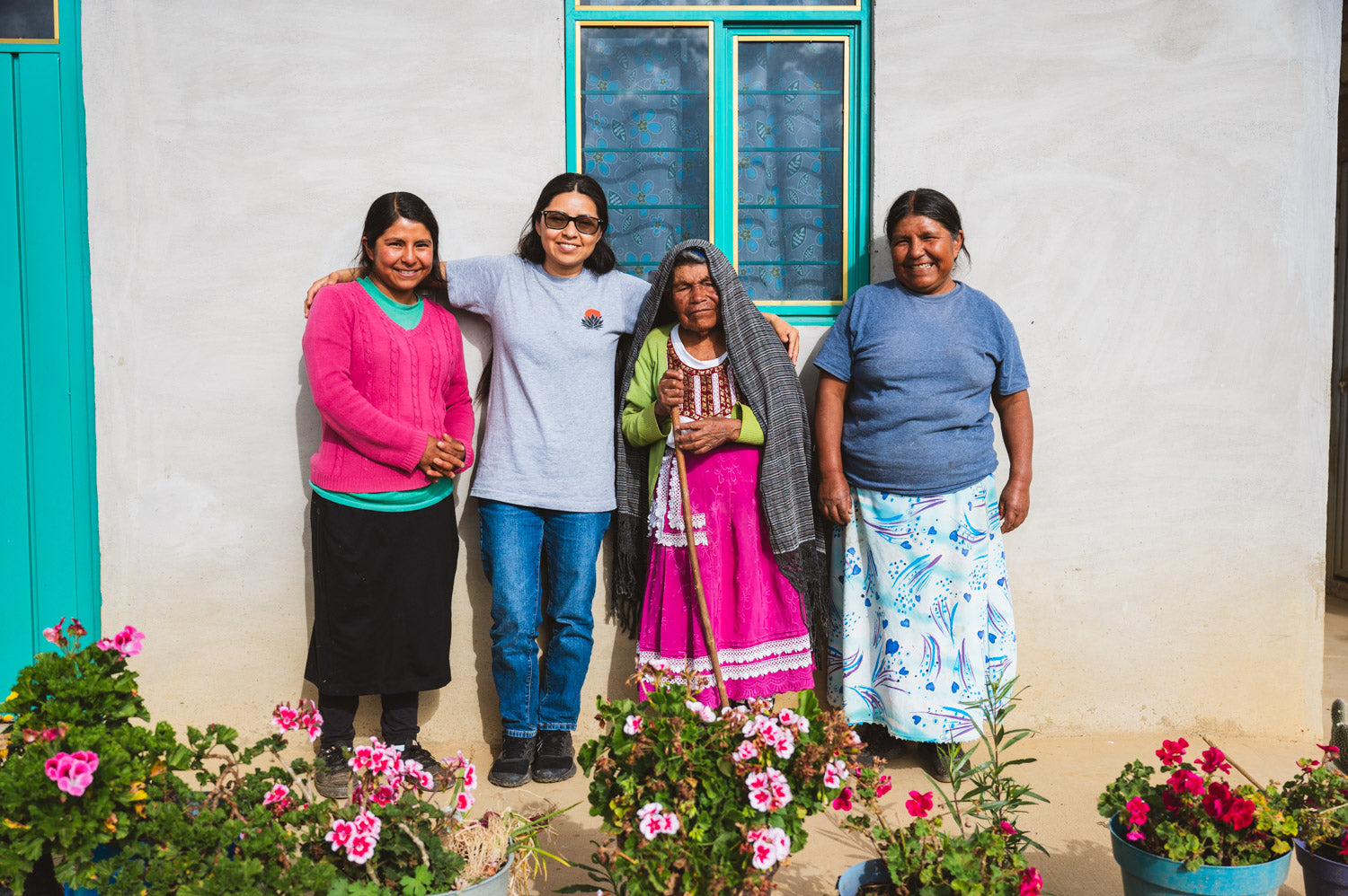 Indigenous Mixtec family