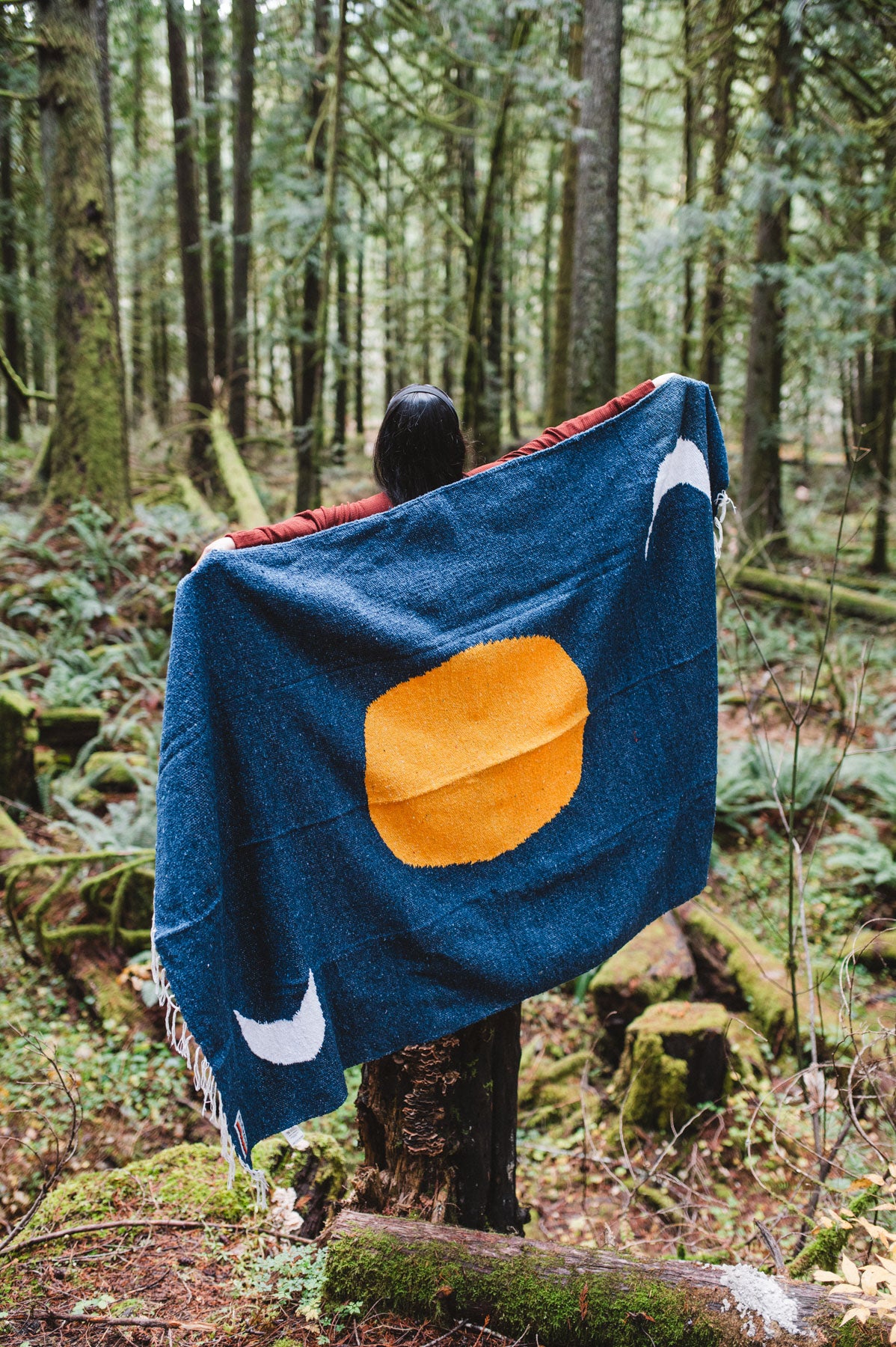 Navy Blue Solar Blanket